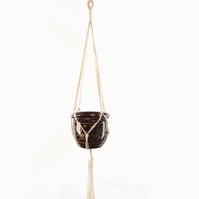 Handmade Macrame Pot Hanger - Vixily