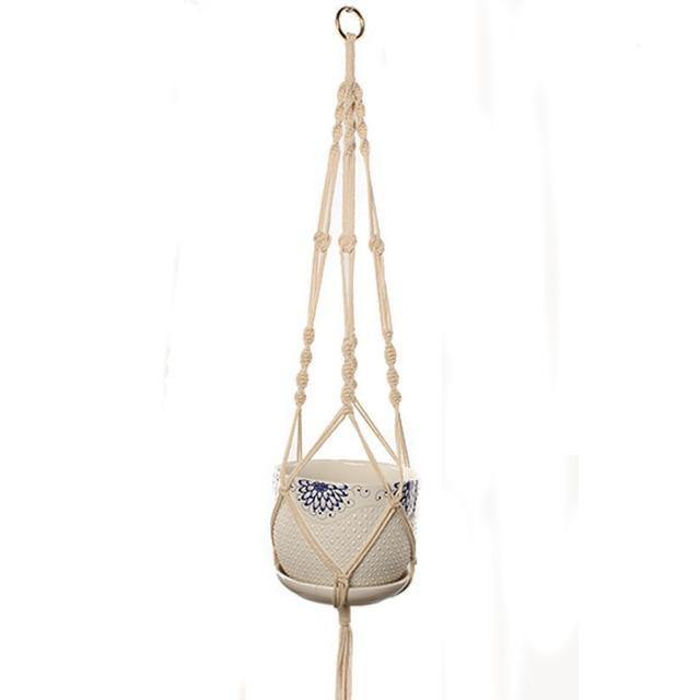 Handmade Macrame Pot Hanger - Vixily