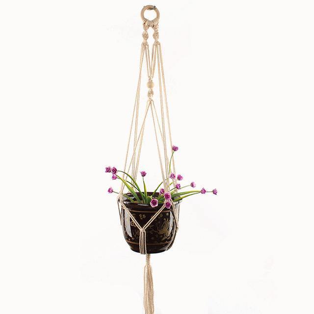 Handmade Macrame Pot Hanger - Vixily