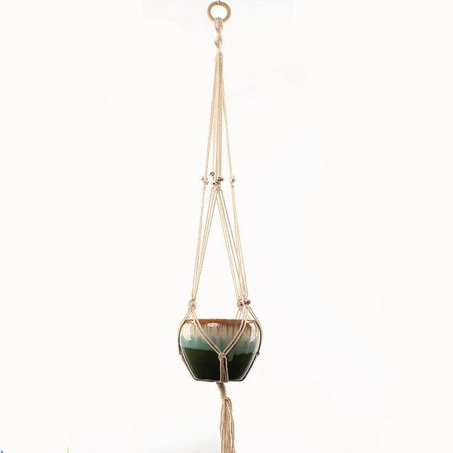 Handmade Macrame Pot Hanger - Vixily