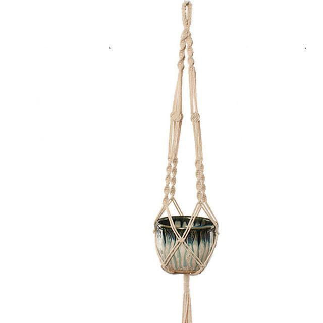 Handmade Macrame Pot Hanger - Vixily