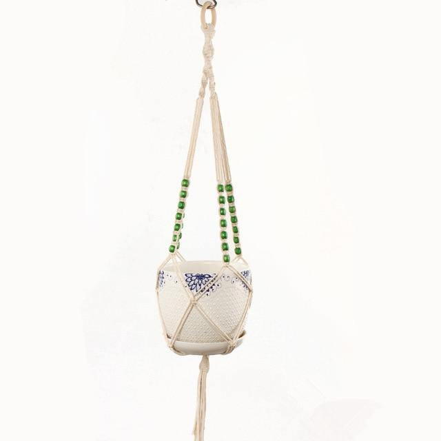Handmade Macrame Pot Hanger - Vixily
