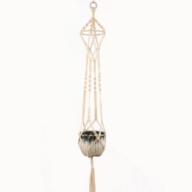 Handmade Macrame Pot Hanger - Vixily