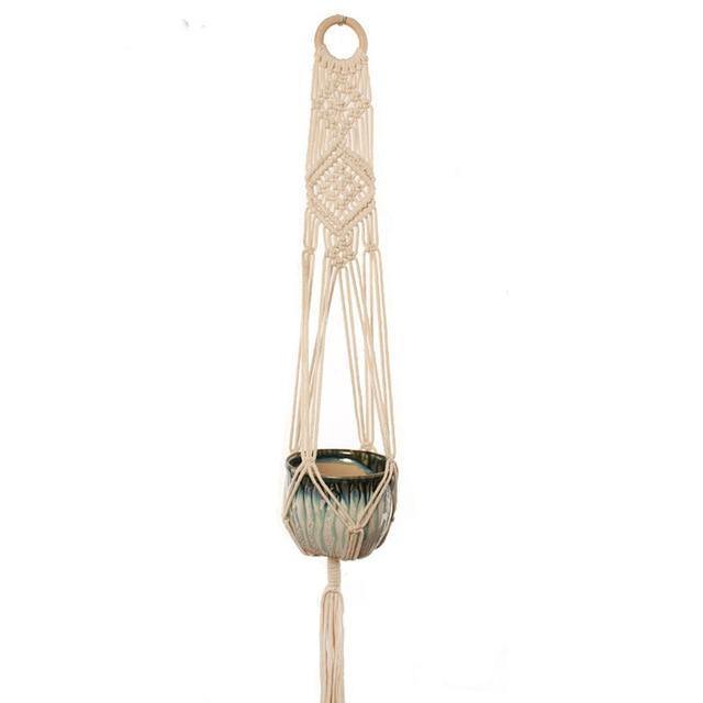 Handmade Macrame Pot Hanger - Vixily