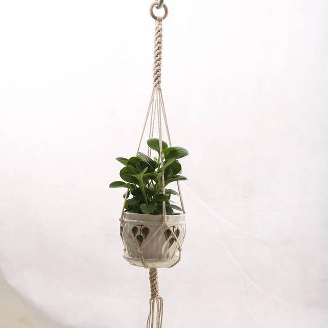 Handmade Macrame Pot Hanger - Vixily