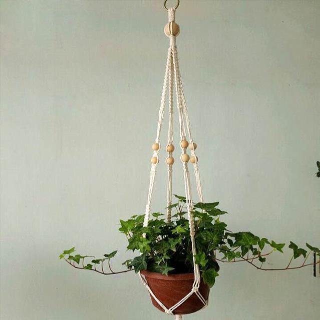Handmade Macrame Pot Hanger - Vixily