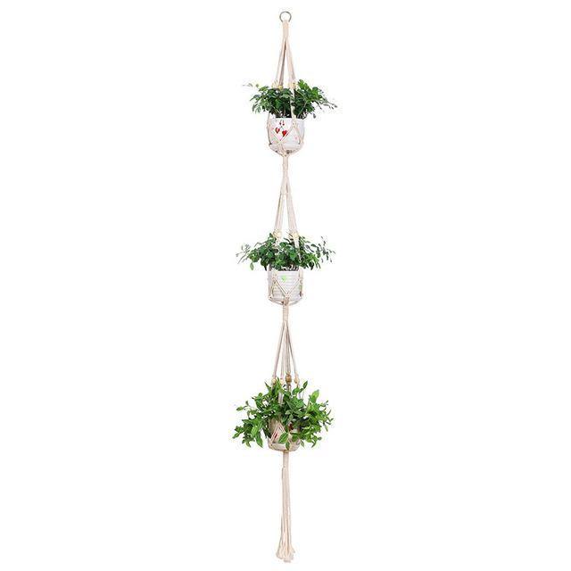 Handmade Macrame Pot Hanger - Vixily