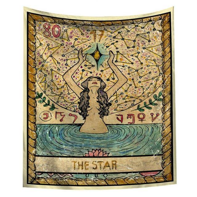 Mandala Tarot Tapestry - Vixily