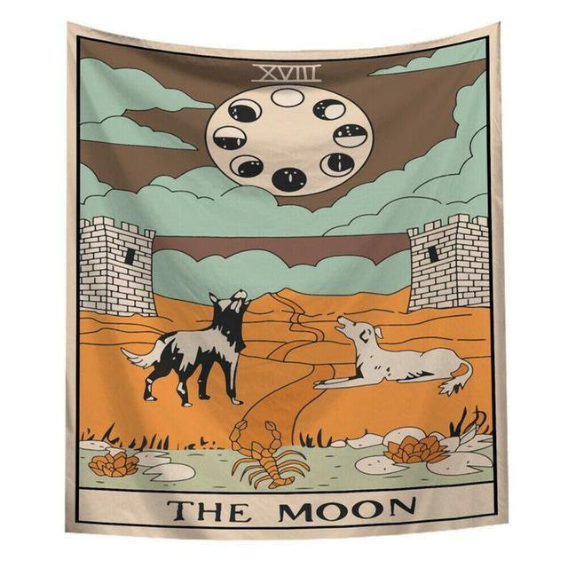 Mandala Tarot Tapestry - Vixily
