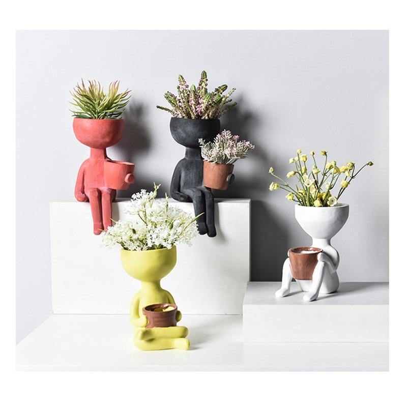 Succulo - Head Planter Pot - Vixily