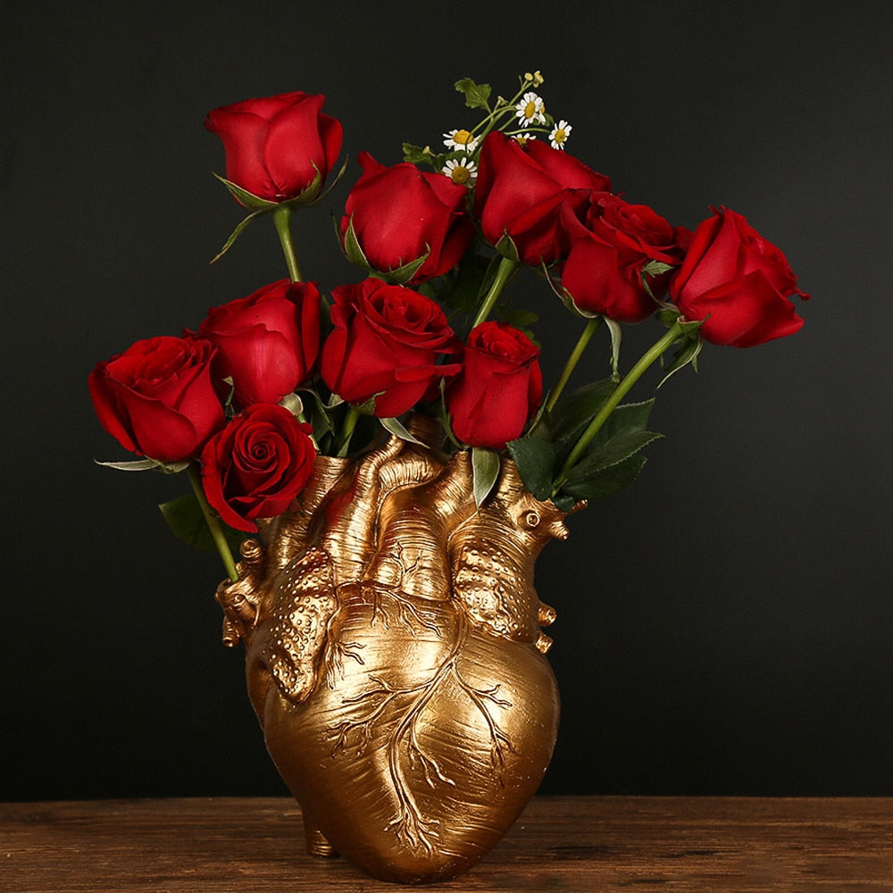 Anatomical Beating Heart Vase