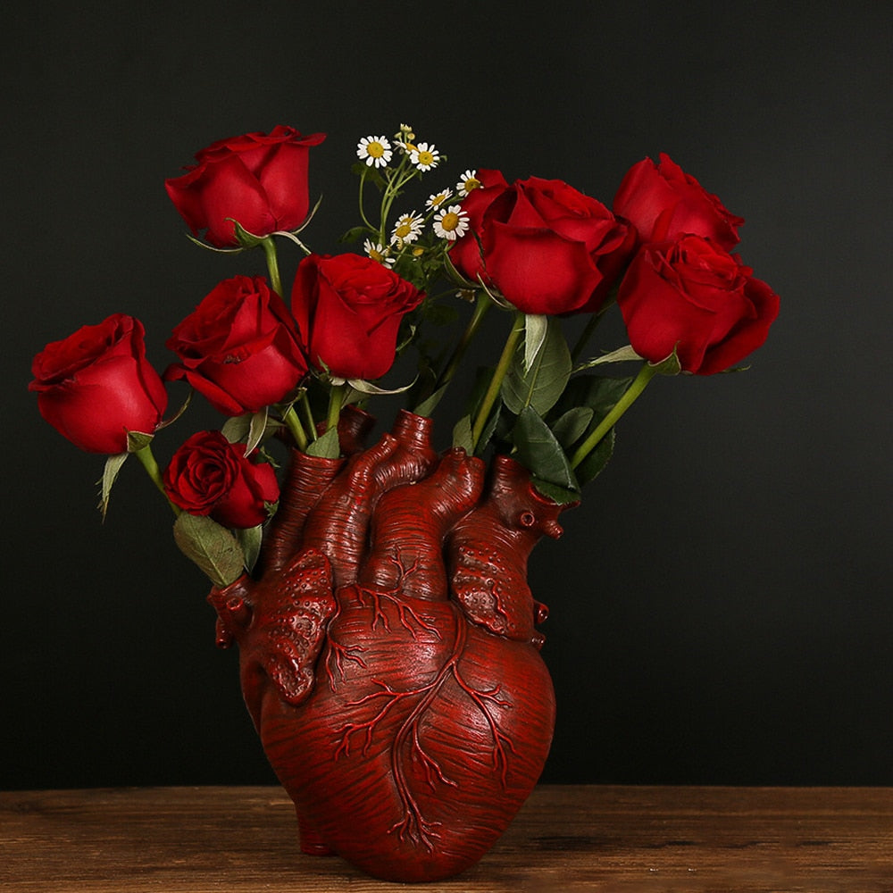Anatomical Beating Heart Vase