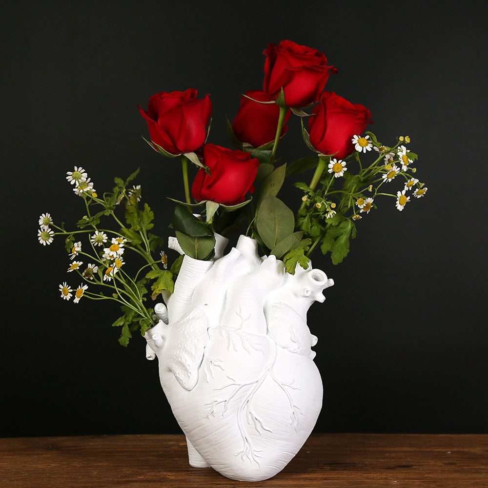 Anatomical Beating Heart Vase