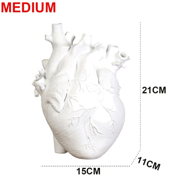 Anatomical Beating Heart Vase