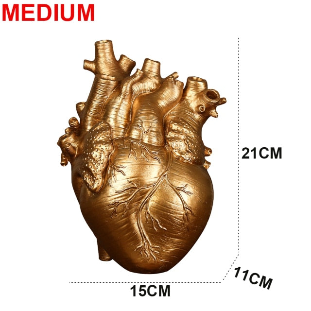 Anatomical Beating Heart Vase