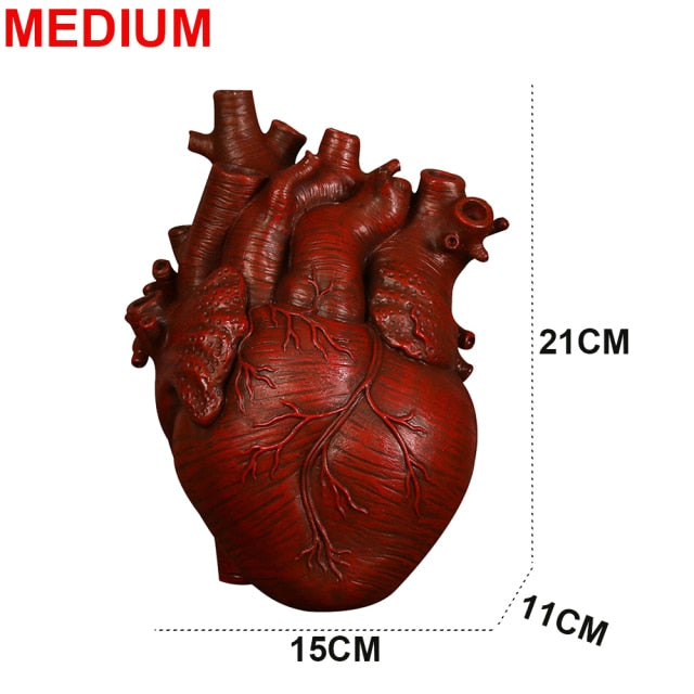 Anatomical Beating Heart Vase