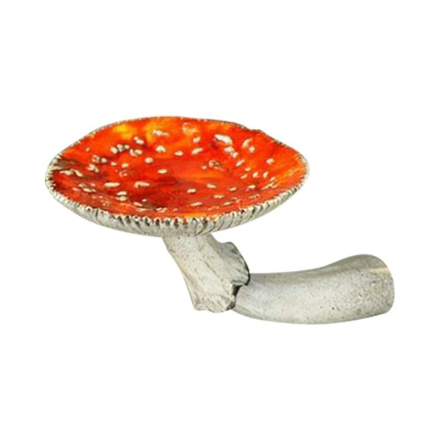 Amanita Mushroom Wall Floating Shelf