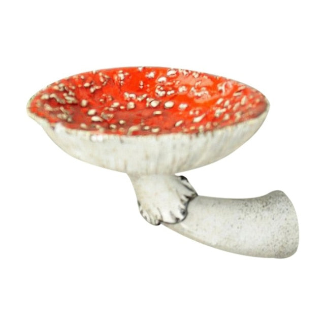 Amanita Mushroom Wall Floating Shelf