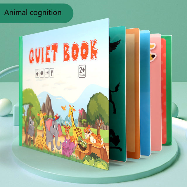 Montessori Busy Book for Kids to Develop Learning Skills