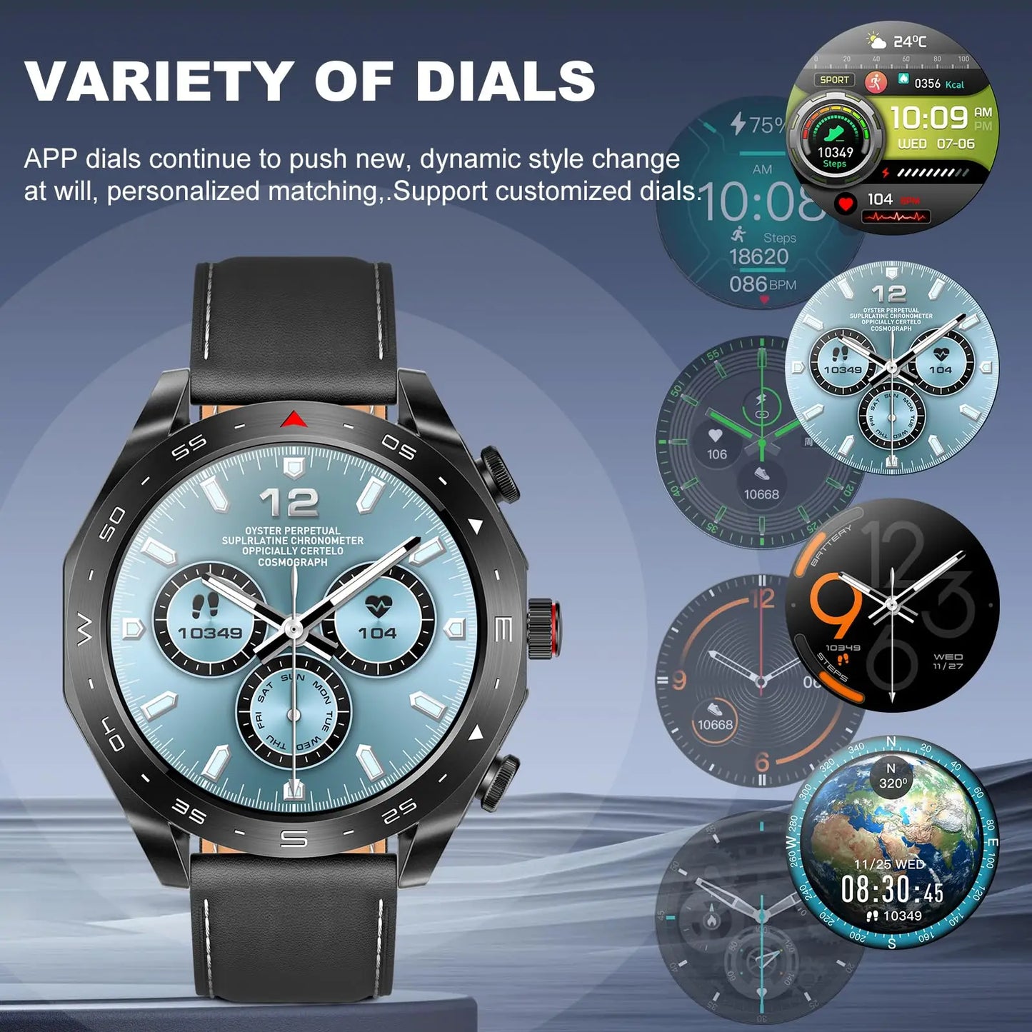 2-in-1 Bluetooth Earphones Smart Watch