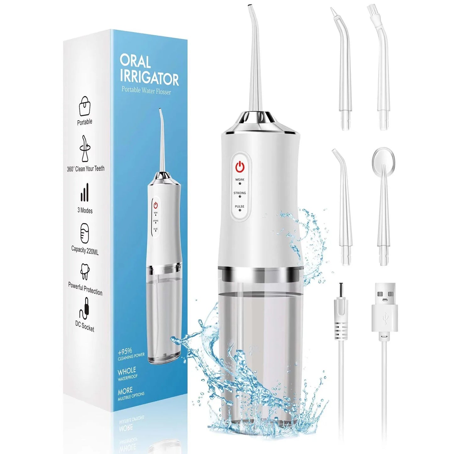 Jet Dental Flosser Irrigator