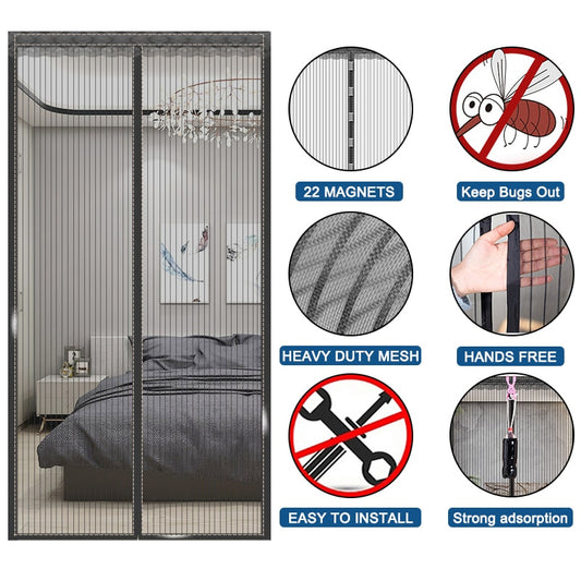 Magnetic Mesh Door Cover