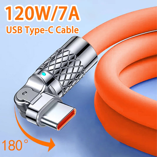 Rotating Phone USB C Cable