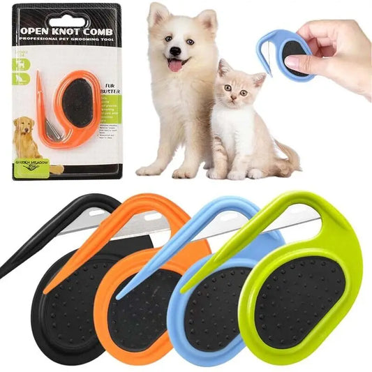 Pet Open Knot Comb Blade