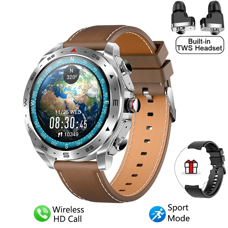 2-in-1 Bluetooth Earphones Smart Watch