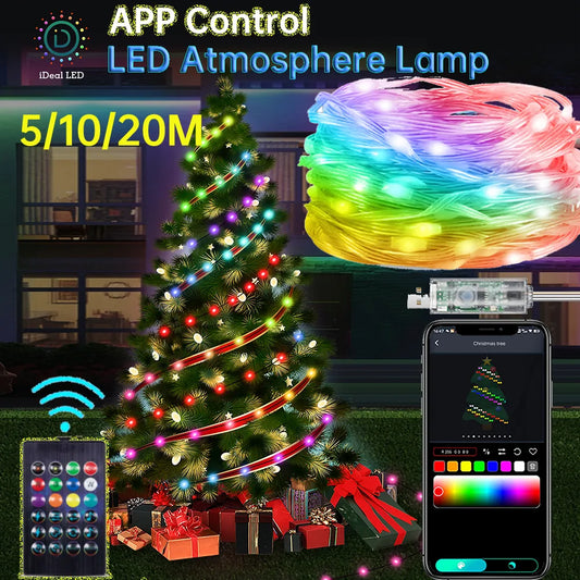 Programmable LED Christmas Lights