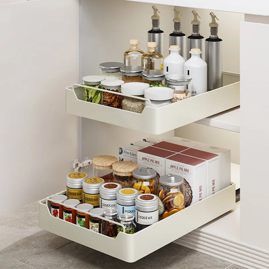 Pull-out Kitchen Organizer Rack