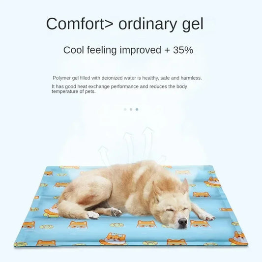 Bite-resistant Cooling Gel Sleeping Pad for Pets