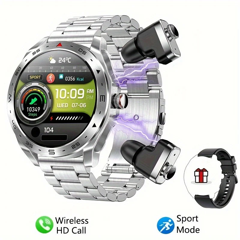 2-in-1 Bluetooth Earphones Smart Watch