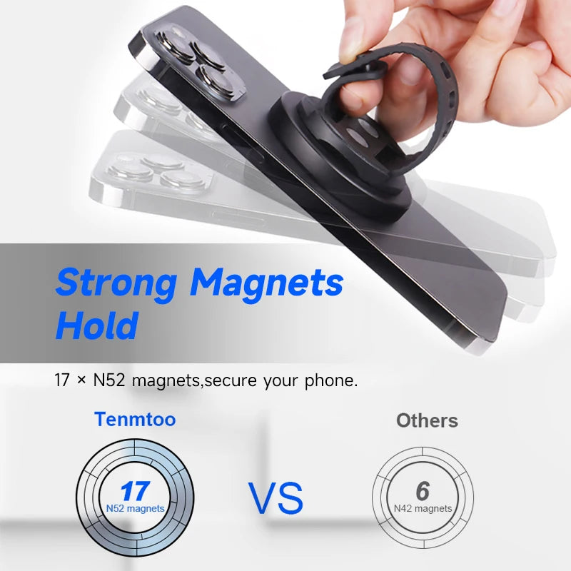 Magnetic Phone Grip Bar Mount