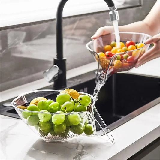 Hand-free Kitchen Drain Bowl