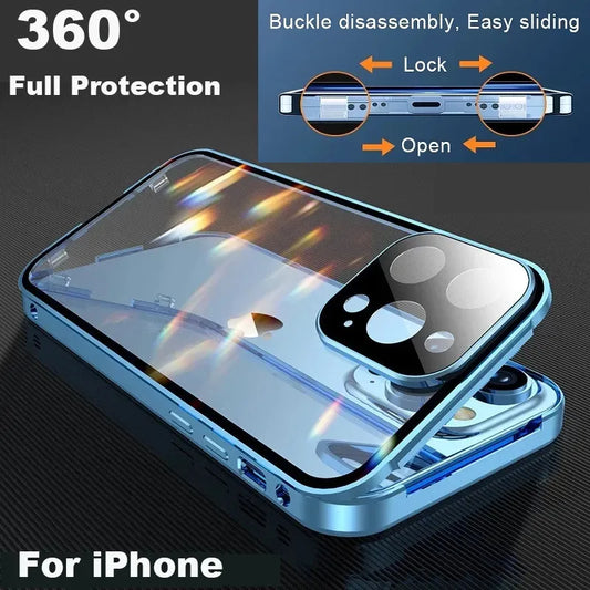 360 Full Privacy Protection iPhone Case