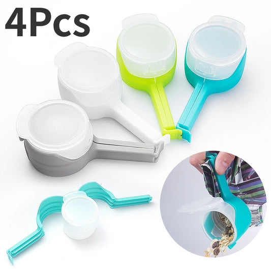 Storage Sealing Clips with Pour Spouts