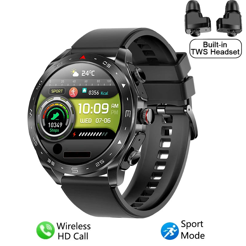 2-in-1 Bluetooth Earphones Smart Watch