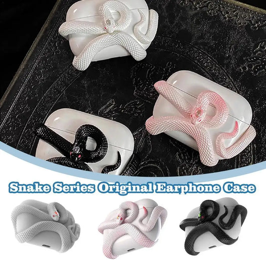 Snake Earphone Case For AirPods Pro /Pro2/ 3