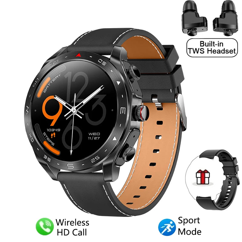 2-in-1 Bluetooth Earphones Smart Watch