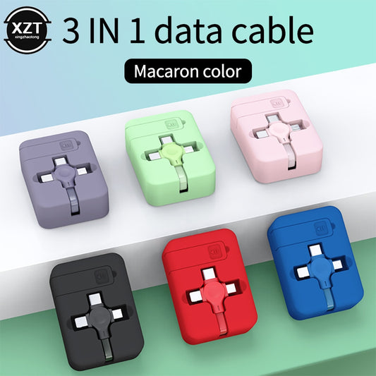 3 in1 Charging Cable Roll