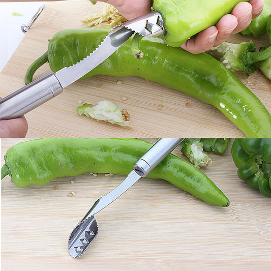 Pepper Seed Corer Remover.