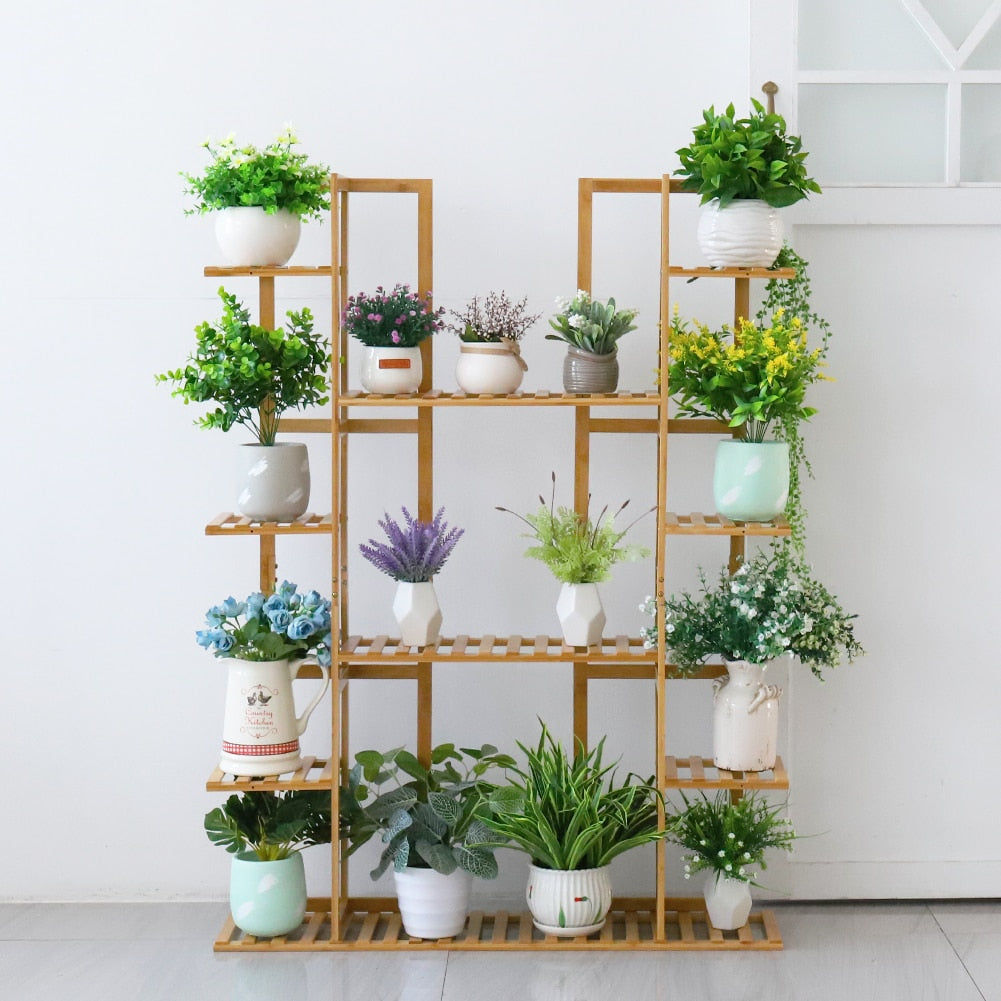 9 Tier Plant Stand | Flower Stand | Indoor Outdoor plant stand