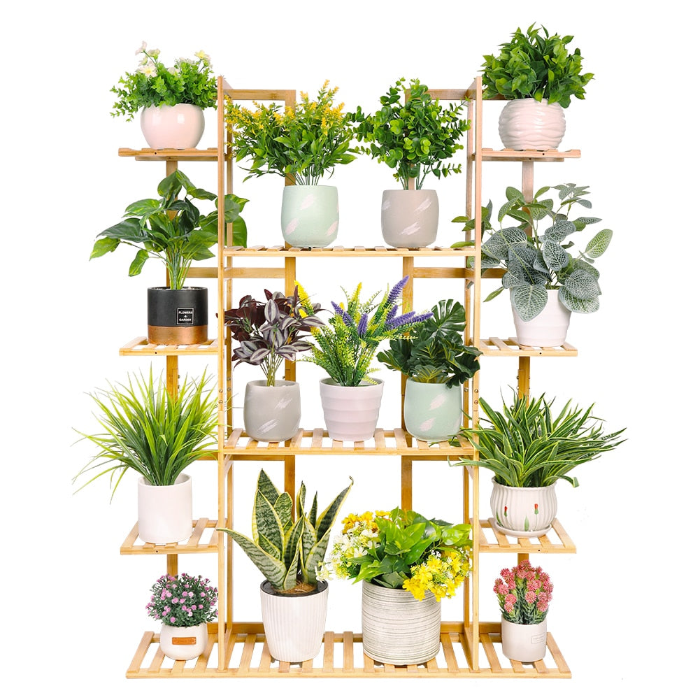 9 Tier Plant Stand | Flower Stand | Indoor Outdoor plant stand