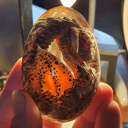 Transparent Lava Dragon Egg