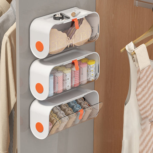 Wall-Mounted Socks Storage