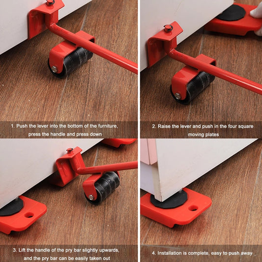 5Pcs Furniture Lifting Tool