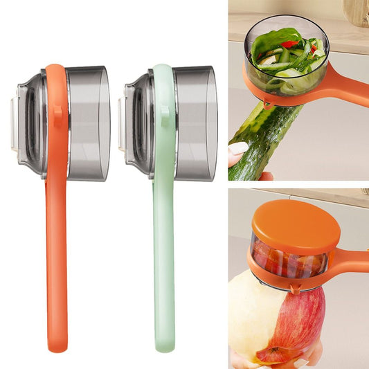 Vegetable and Fruit Peeler with Storage Box