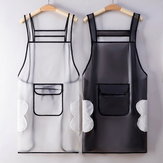 Transparent Waterproof Kitchen Apron