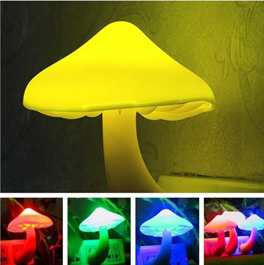 Mushroom Wall Socket Lamp